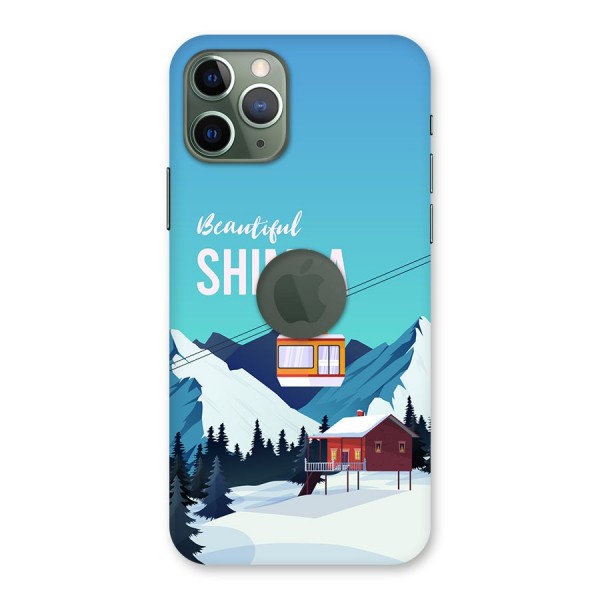 Beautiful Shimla Back Case for iPhone 11 Pro Logo  Cut